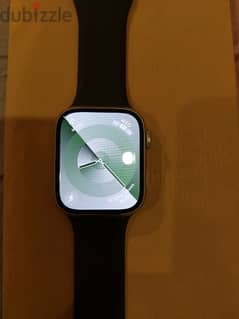 apple watch 9 silver look as new used one hour omly