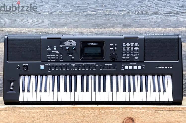 Yamaha PSR-E473 Digital Keyboard 61-Key with Touch-Sensitive Portable 9