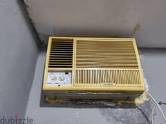 Window AC refrigerator gas stove 0
