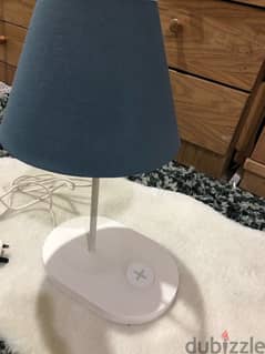 ikea table lamp with wireless charger 0