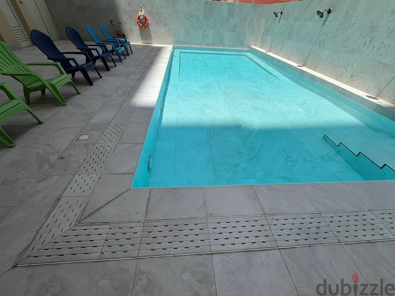 Salmiya – spacious, furnished one bedroom apartment w/pool 8