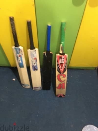 cricket bat and more sporting stuff