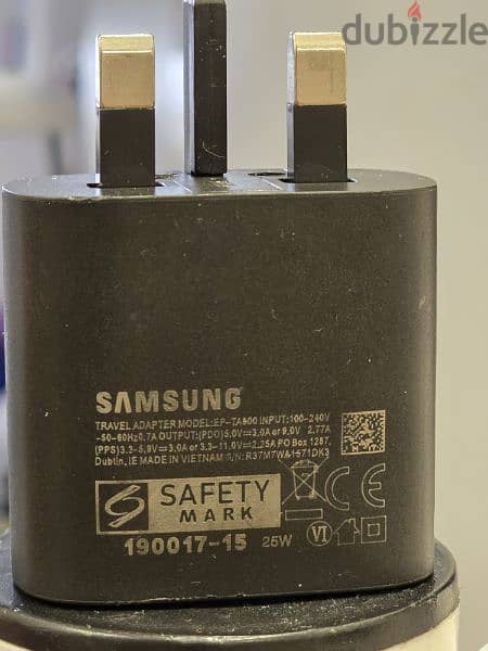 Samsung 25 Watt Charger Cable 0