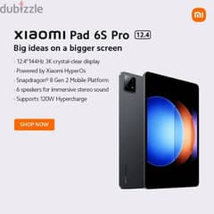 Xiaomi Pad 6S Pro 12.4 8+256G/12+512G Global Version 0