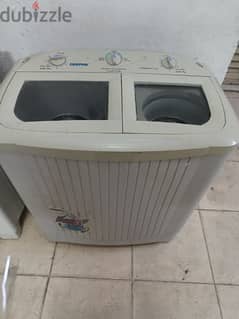 Geepus washing machine, 7 kg, tub and dryer work well