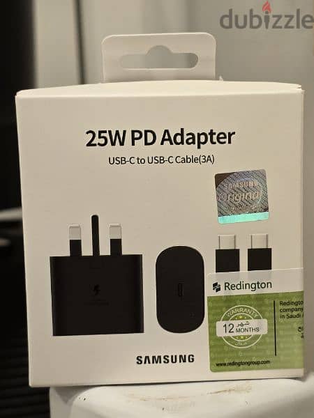 Samsung 25 Watt Charger Cable 1