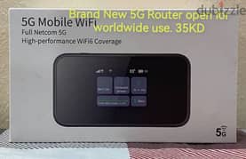 New 5G Router open for all Network 0