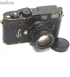 Leica M3 Black Paint First Batch 959420 with Buddha Lugs, Original Con