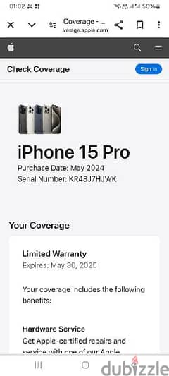 15 Pro 256gb 20 days old only