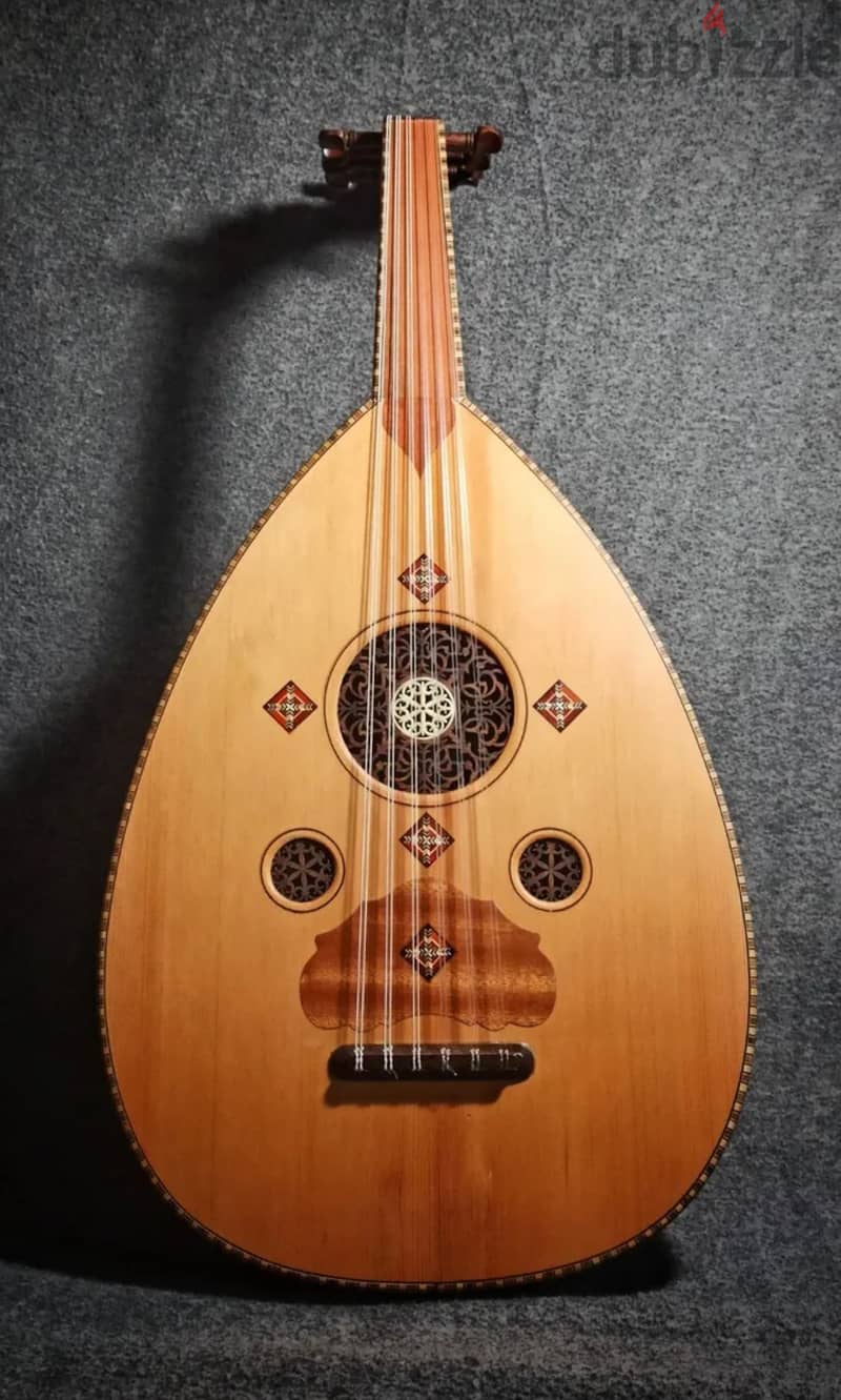 PROFESSIONAL ARABIC OUD MADE BY ZERYAB NAHAT STYLE OUD INSTRUMENT 2