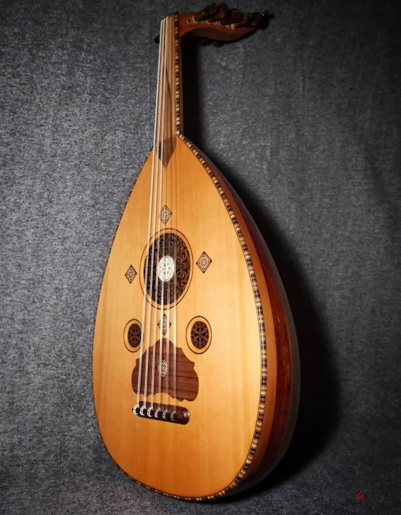 PROFESSIONAL ARABIC OUD MADE BY ZERYAB NAHAT STYLE OUD INSTRUMENT 3