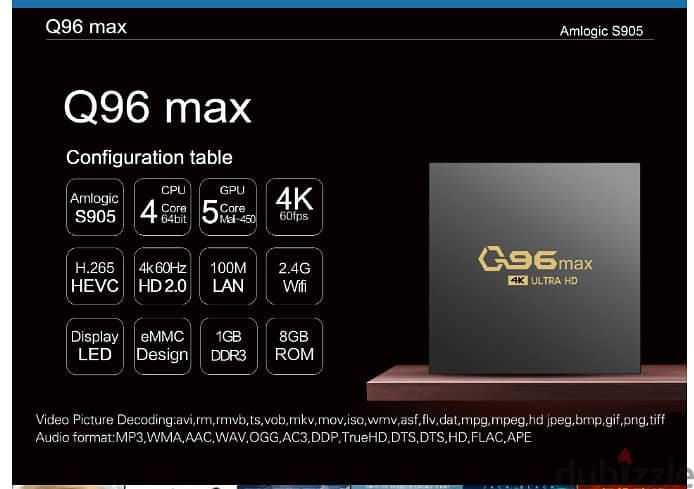 Q96 MAX Smart TV Box Android 11 Amlogic S905 Quad Core 4K Full HD Set 0