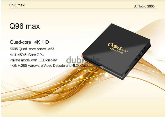 Q96 MAX Smart TV Box Android 11 Amlogic S905 Quad Core 4K Full HD Set 2