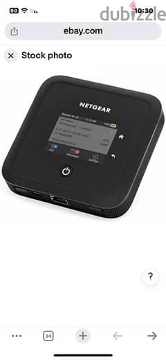 used Netgear MR5200-100EUS unlocked Europe version 5G router 0