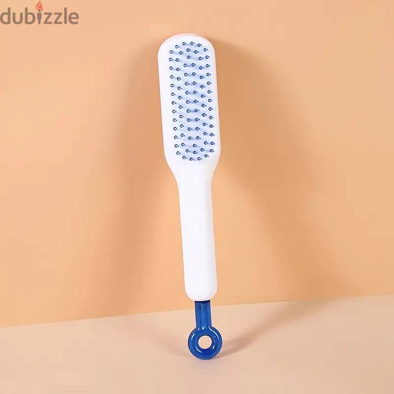 Anti-Static Hair Brush/Comb With Retractable Bristles 6