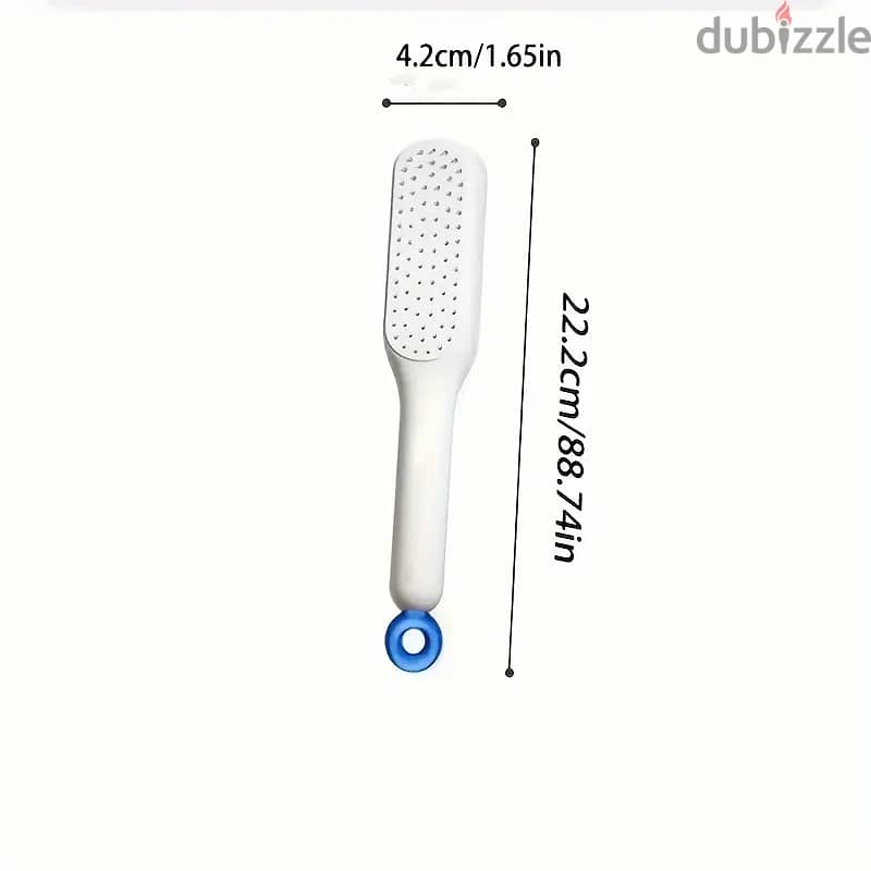 Anti-Static Hair Brush/Comb With Retractable Bristles 7