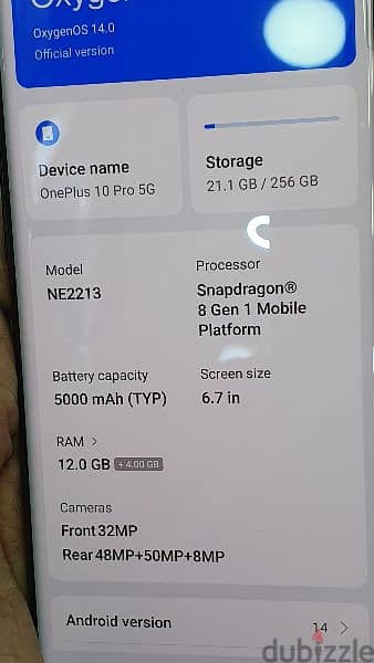 one plus10pro 5g 256gb 12+12gb ram like now with box original charger 7