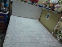 King size cot and mattress for sale