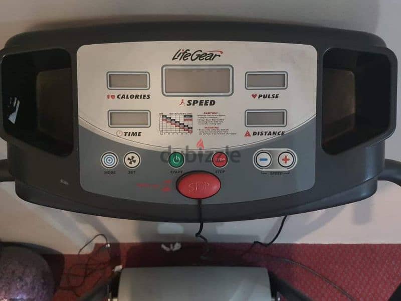 Lifegear fitness treadmill 2