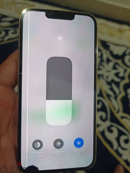 iphone 13pro 85% battery not open device back crack screen dot line 2