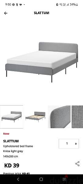 queen bed + mattress 0