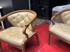 2 chairs in good condition 0