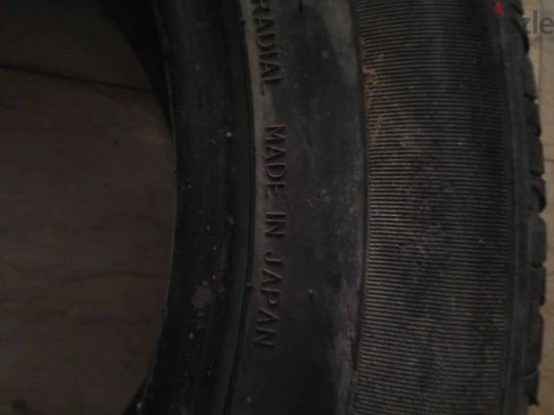 3 used japanese tyres available for sale in Fahaheel 2