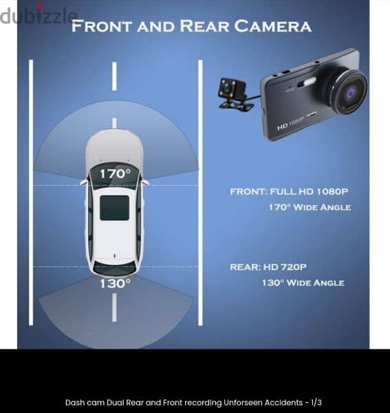 Vehicle Recorder Dual camera 1