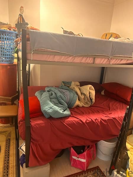 ikea double cart with mattress 1