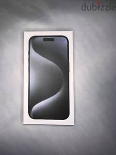 Brand new sealed Apple iPhone 15 pro 512gb with warranty and Bill 0