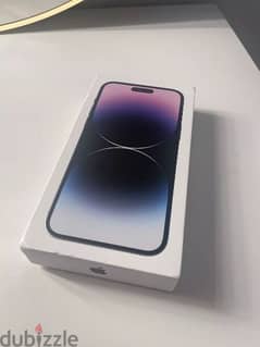 New Apple iPhone 14 pro max 256gb with box and bill and warranty