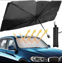 مظلة شمس لزجاج السيارة الأمامي. متوفر توصيل لكل الكويت