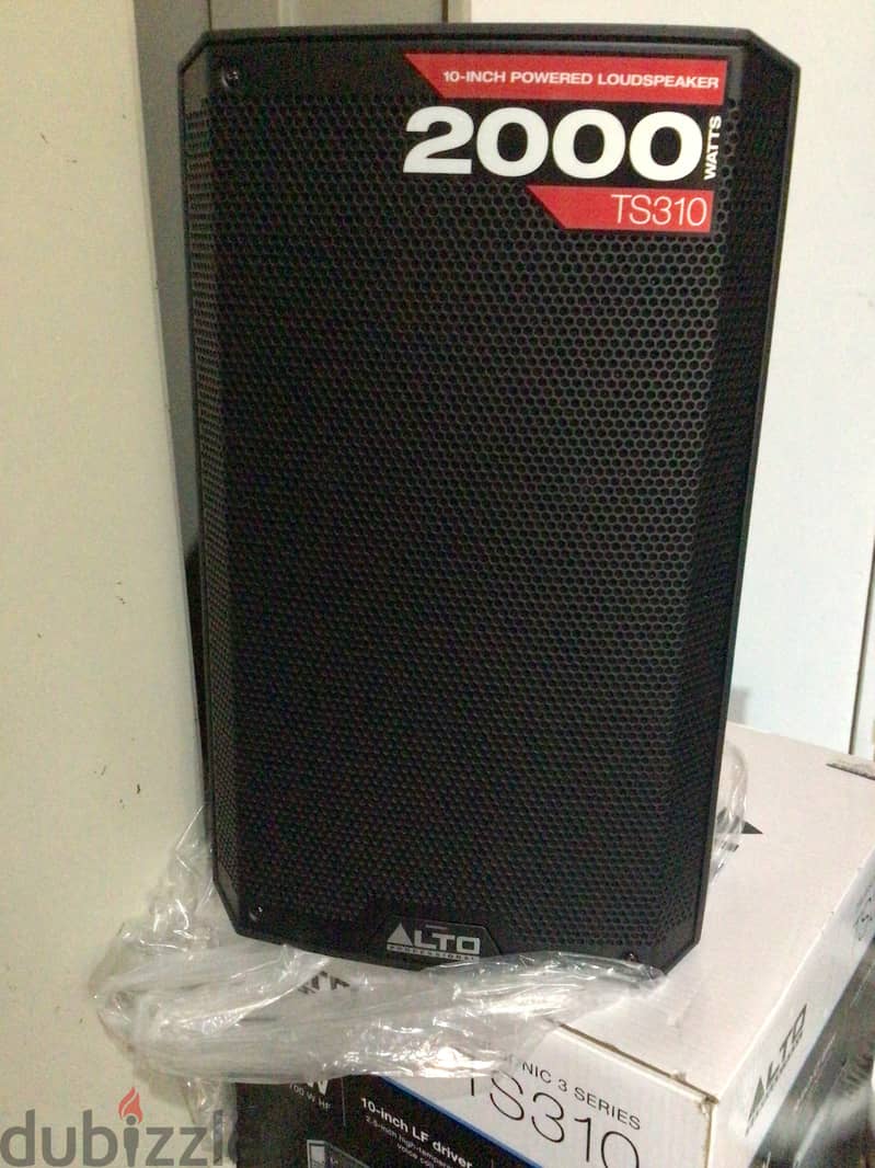 Alto powered speaker 10inch 1