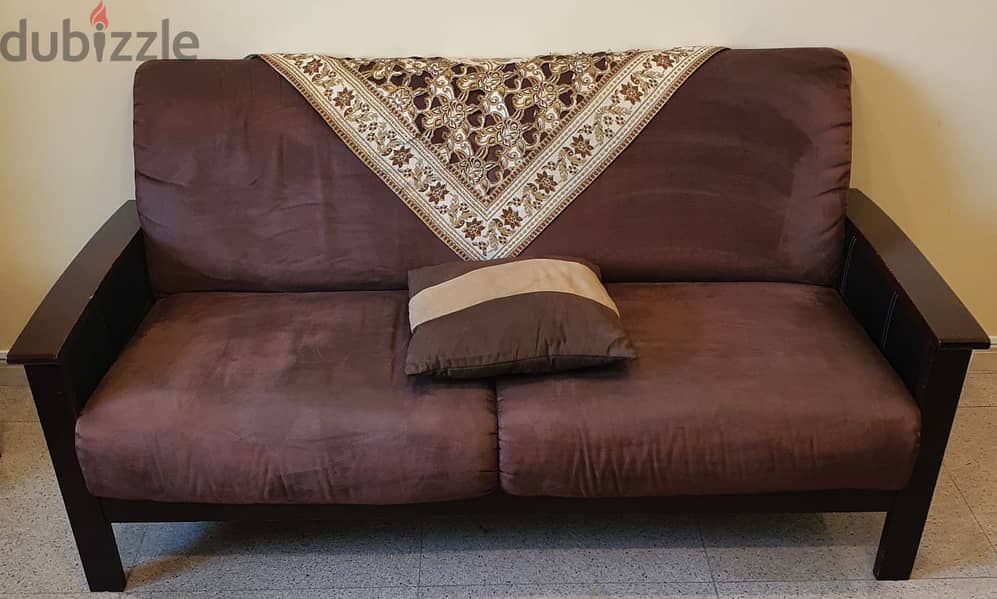 Sofa set for sale with dresser free 2