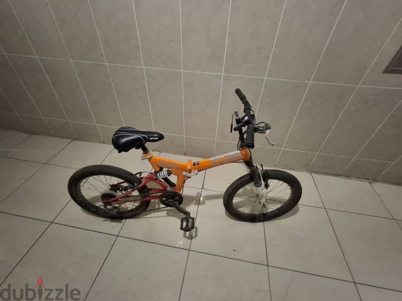 used foldable bicycle suited for 11-14 year olds 1