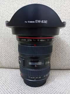 Canon EF 17-40mm F/4L USM