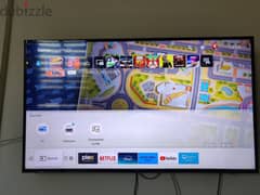 SAMSUNG 4K UHD 50'' SMART TV WITH WALL MOUNT 0