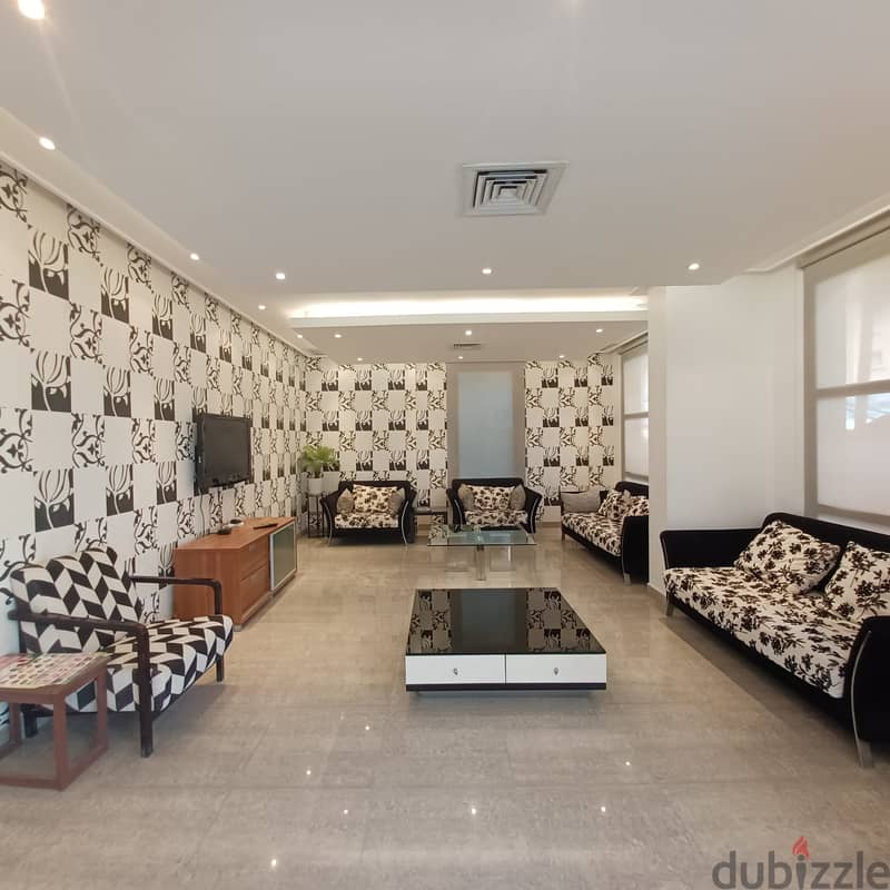 Furnished apartment for rent in Mahboula Block 2 4