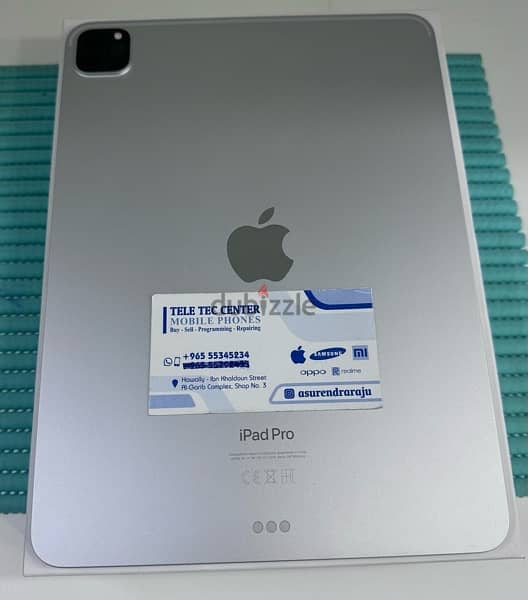 Apple iPad Pro 11” M2 256 GB Wifi  Silver  Used ! 1