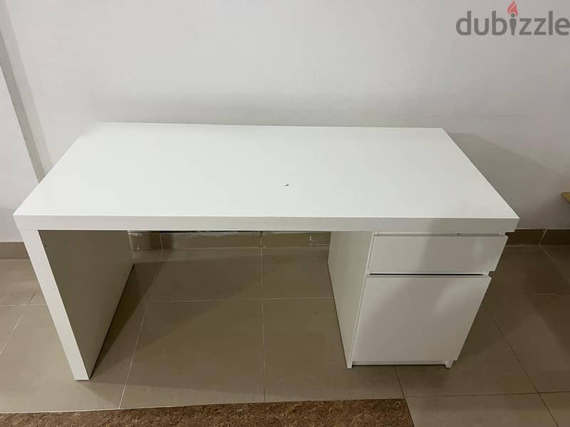 IKEA white colour Study Table for Sale 1