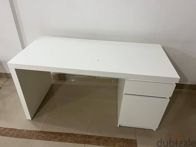 IKEA white colour Study Table for Sale 2