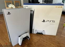 Sony PlayStation 5 Disc Edition 825GB Home Gaming Console - White *WOR