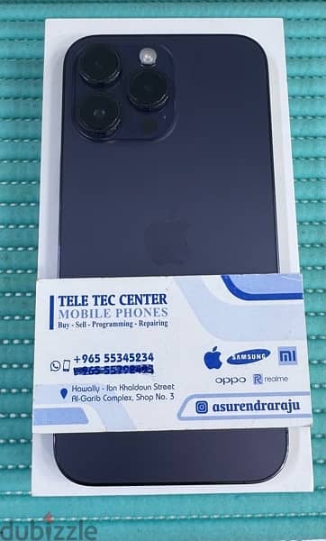 iPhone 14 Pro Max 5G 256 GB Deep Purple Used! Battery health 98%! 1