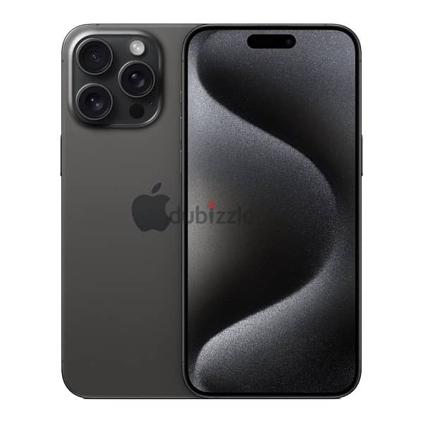 NEW SEALED iPhone 15 Pro Max 256GB - Black 0