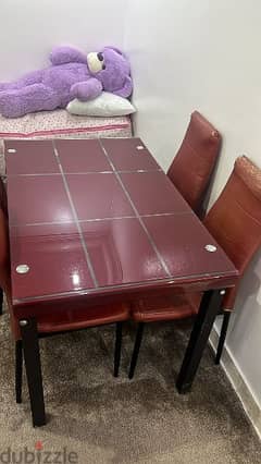 table and 4 chair