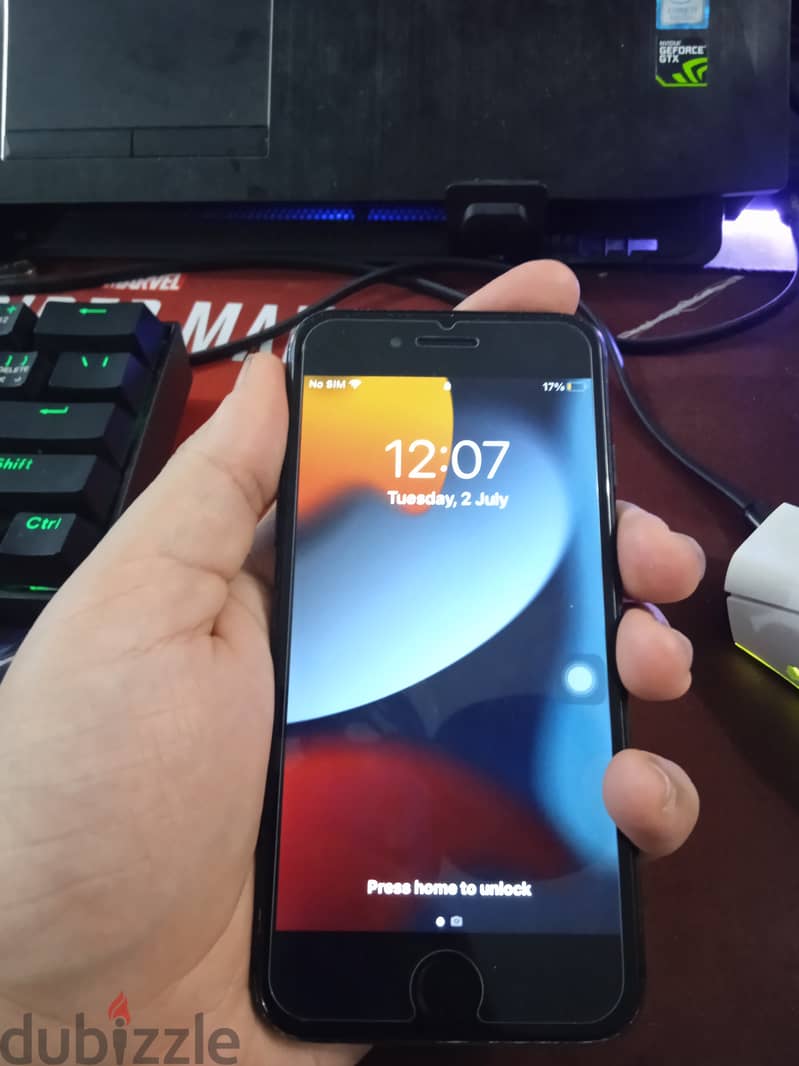 Iphone-7 Used phone touch id not working only 1