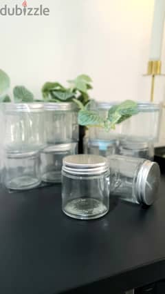 Good Quality Glass Containers (Pairs of 2)