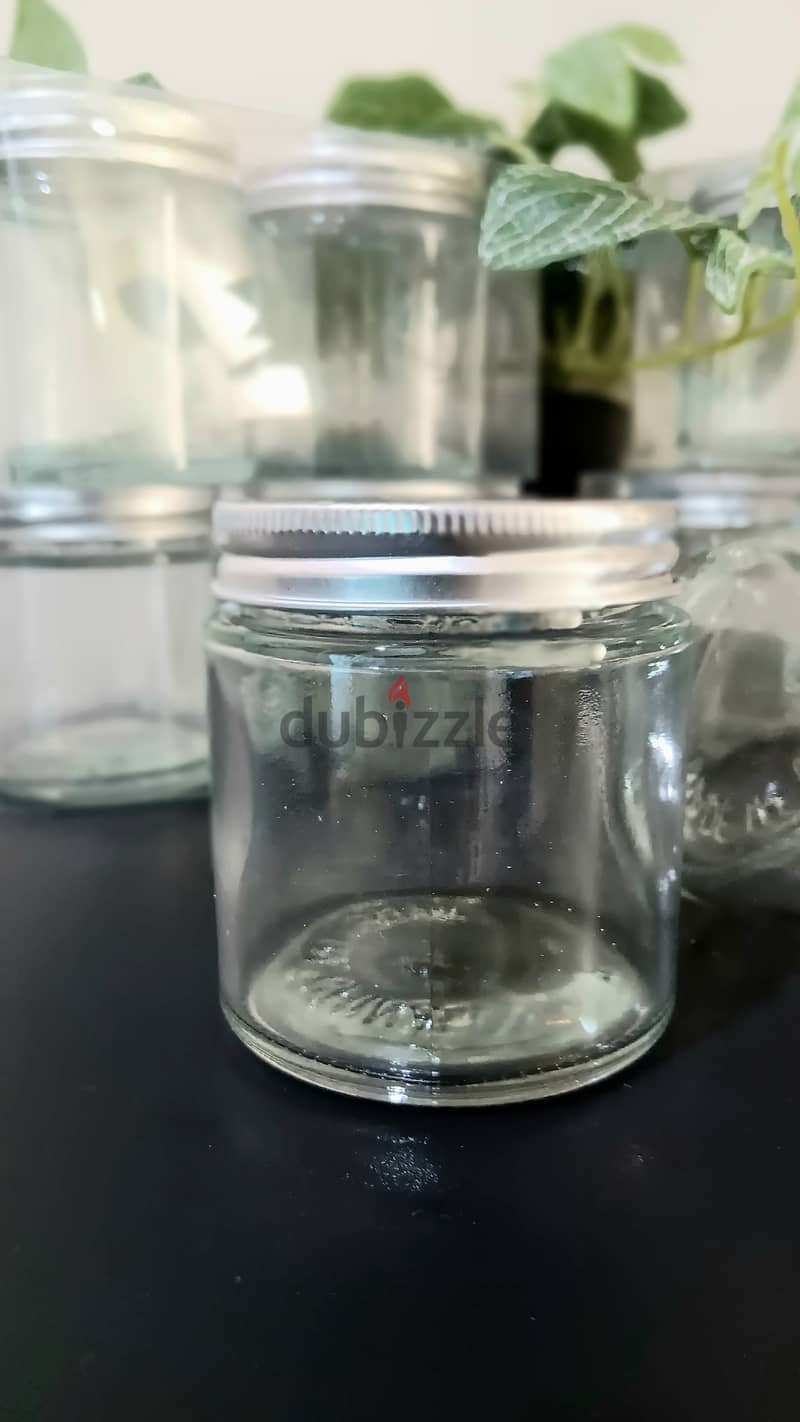 Good Quality Glass Containers (Pairs of 2) 1