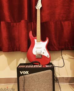 CORT Electric 5 String Guitar & VOX Amplifier