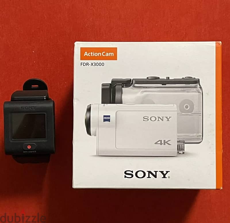 Sony Action 4K CAM FDR-X3000 Action Cam with Live-View Remote&All 2